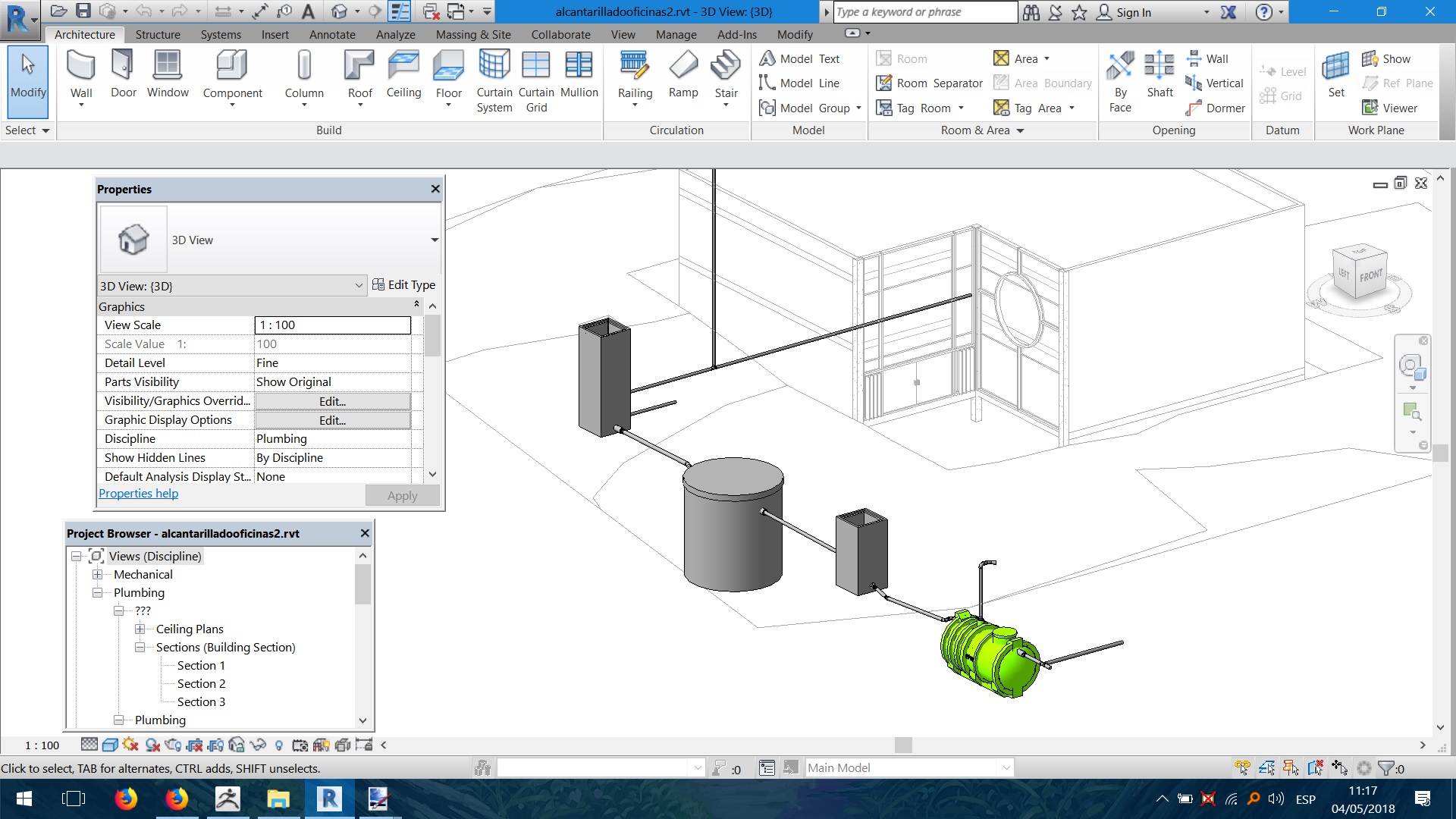 alcantarillado | Curso Revit MEP